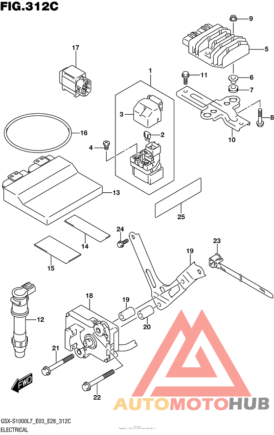 Electrical (Gsx-S1000Al7 E28)