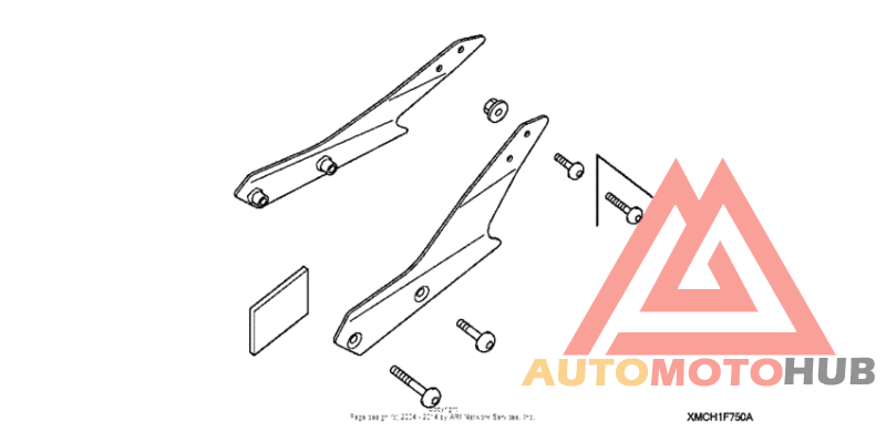 Backrest rr. carrier mount brackets