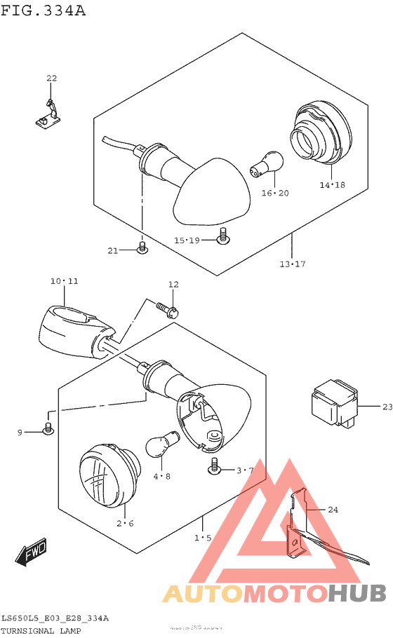 Сигналы поворотов