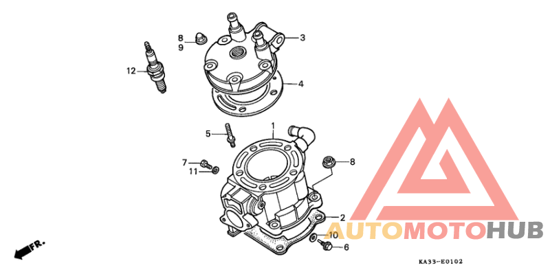 Cylinder/cylinder head