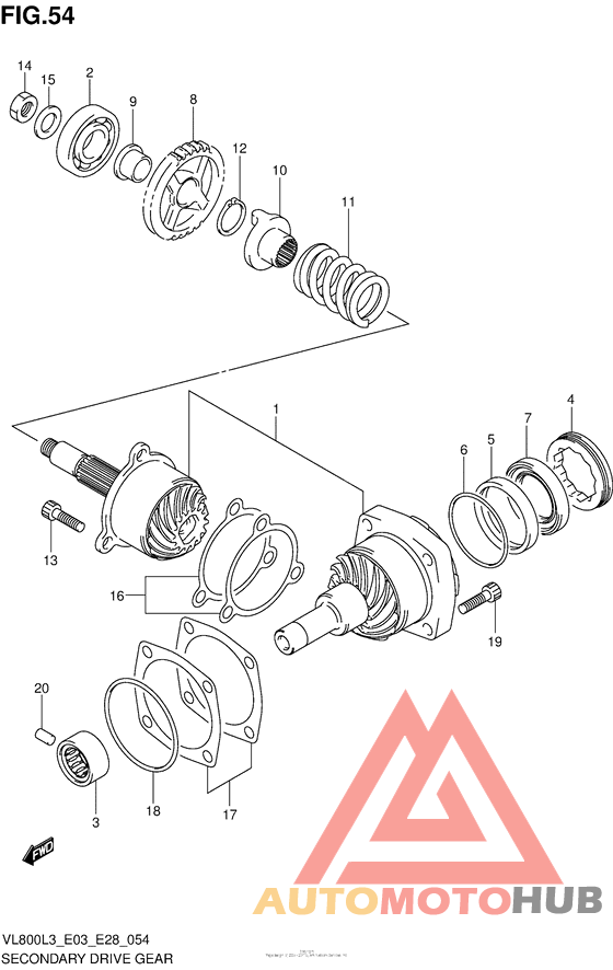 Secondary Drive Gear