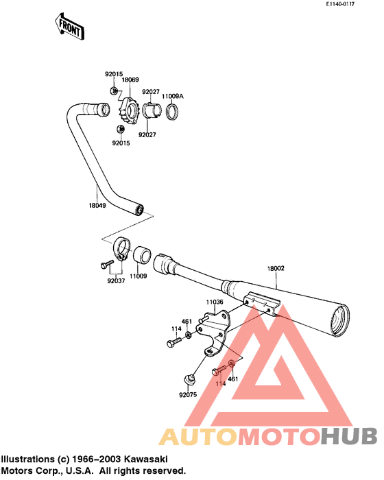 Muffler comp