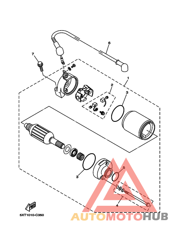 Стартерный мотор