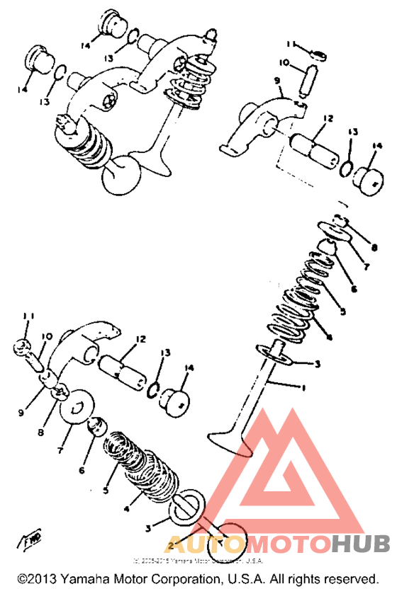Valve - rocker arm