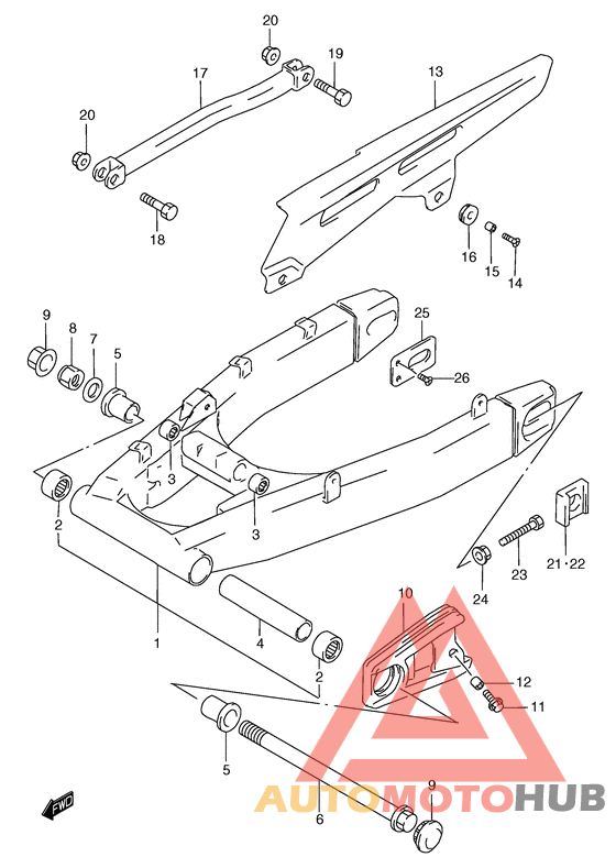 Маятник задний