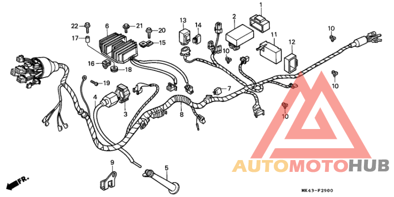 Wire harness/ ignition coil