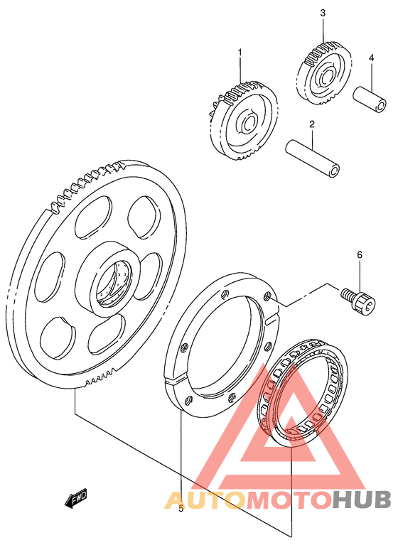 Муфта стартера