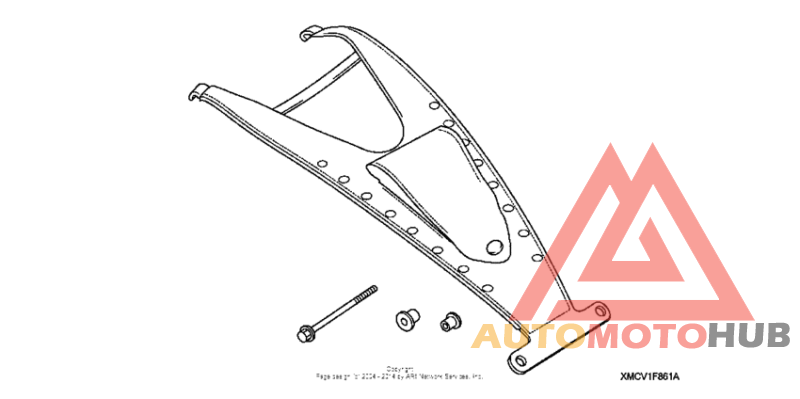Leather tank belt (studded)