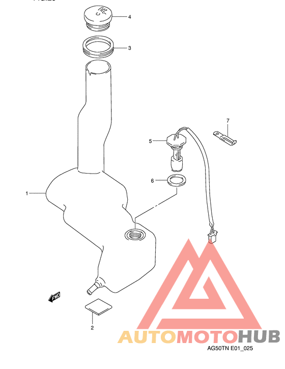 Бак масляный