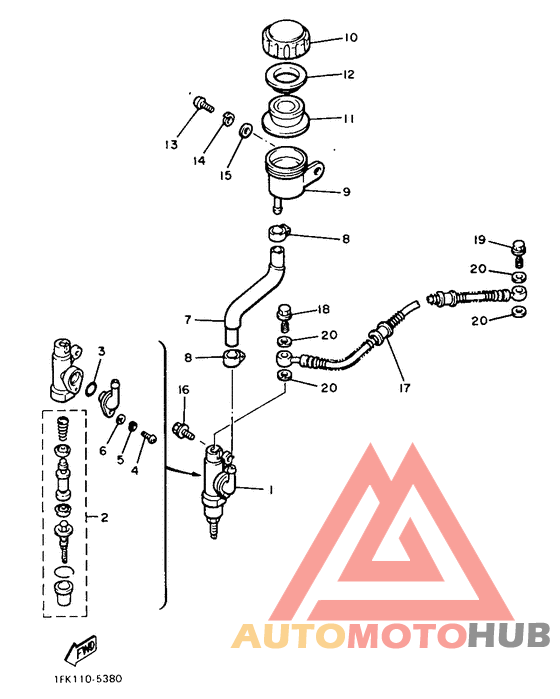Задний торм цилиндр