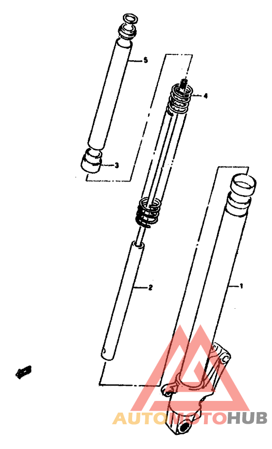 Передняя вилка