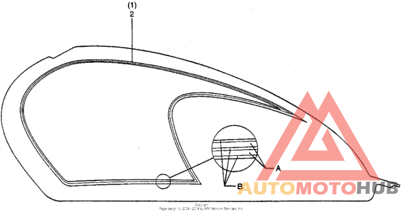 Fuel tank stripe 82