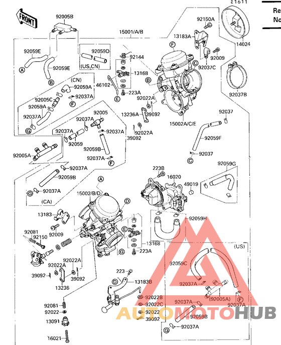 Carburetor assy