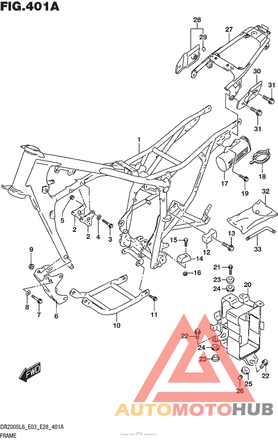 Frame (Dr200Sl6 E03)
