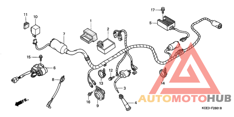 Wire harness/ ignition coil