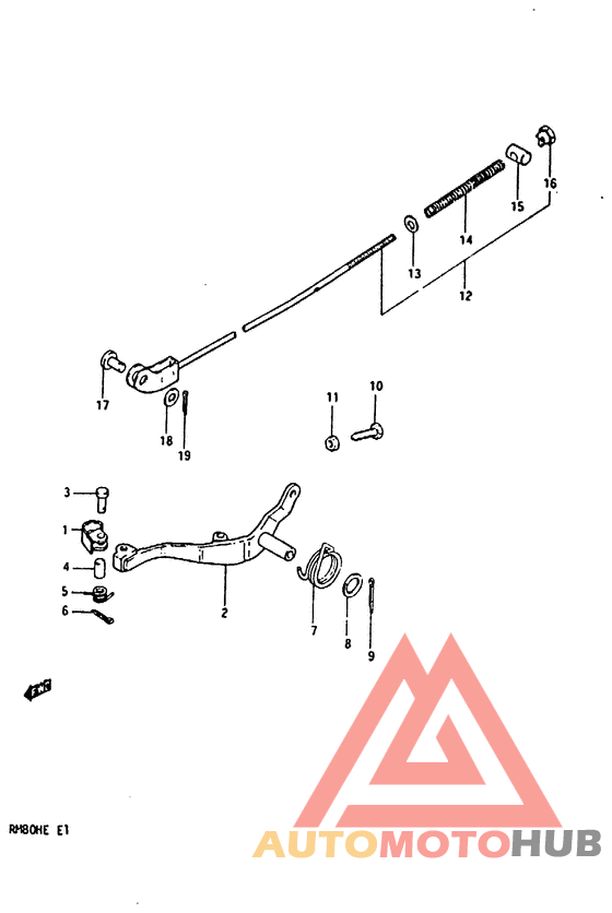 Передний суппорт