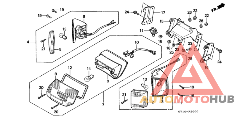 Taillight/rear winker