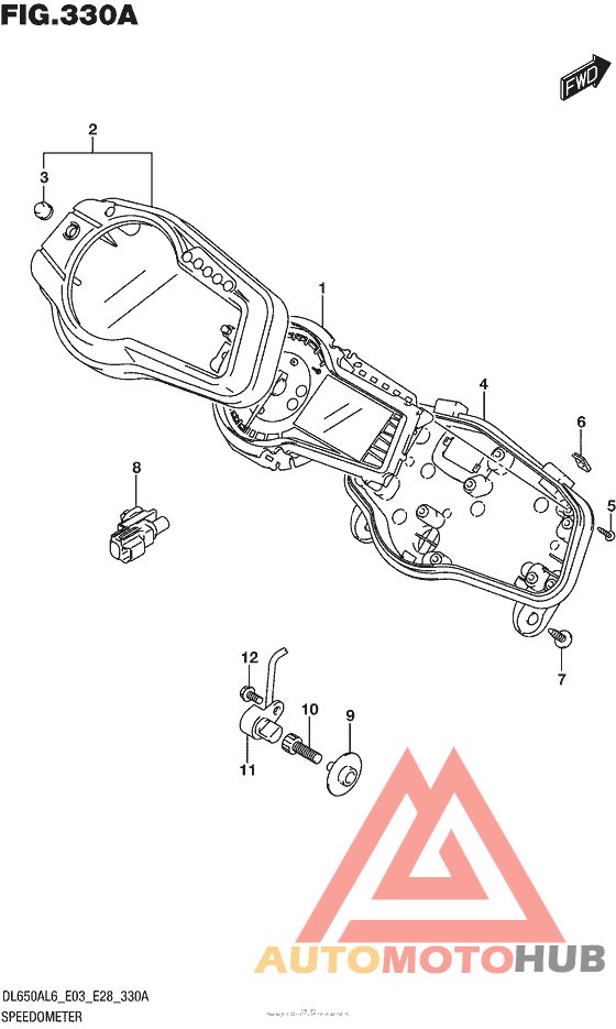 Speedometer (Dl650Al6 E28)