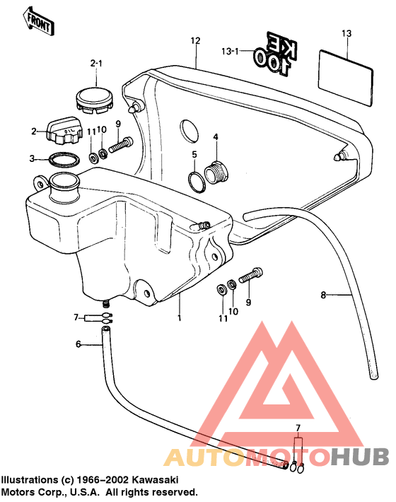 Side cover/oil tank