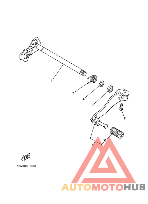 Вал переключения