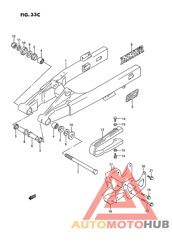 Маятник задний