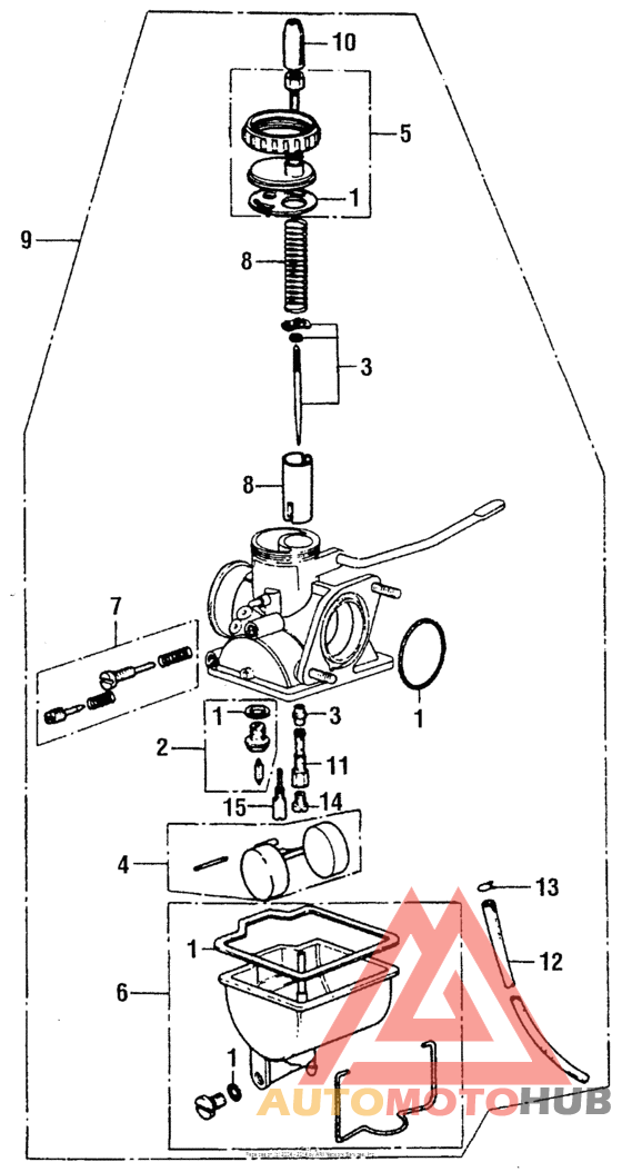 Carburetor k1-k2
