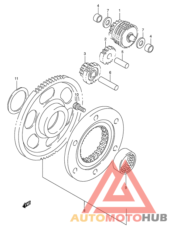 Муфта стартера