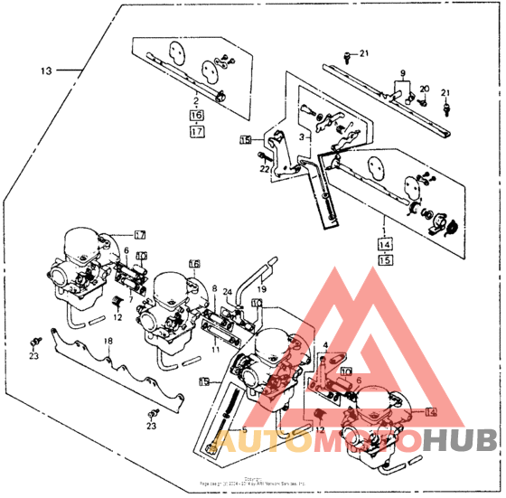 Carburetor assy. (link)