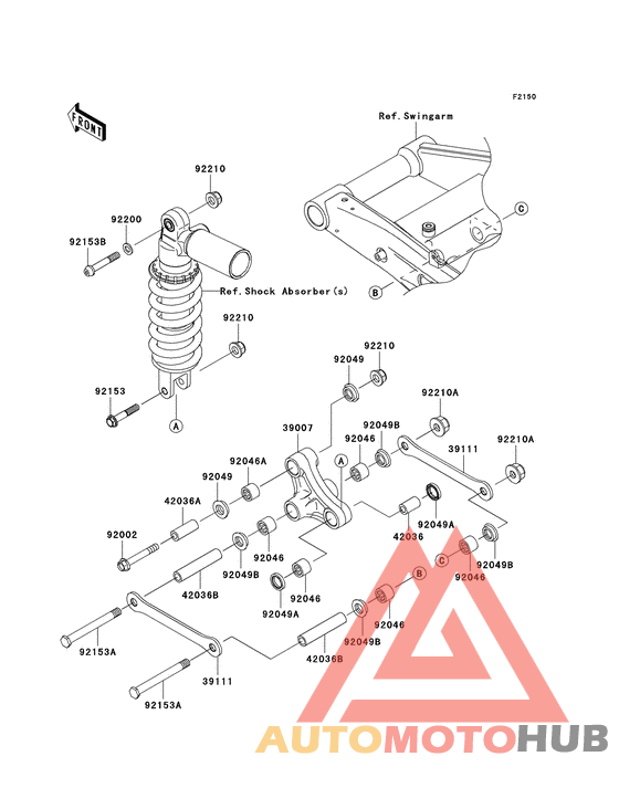 Suspension ignition coil