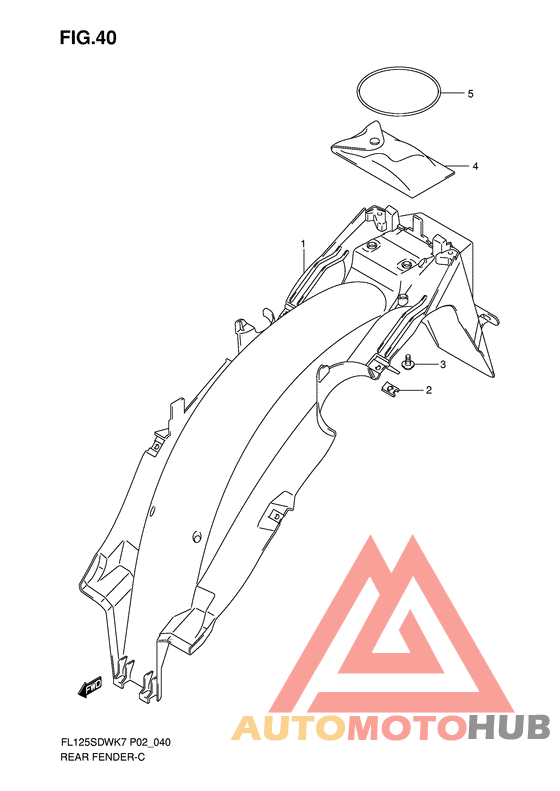 Заднее крыло