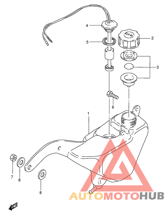 Бак масляный