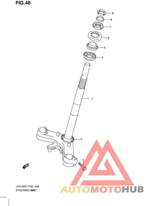 Fig. 48  steering stem