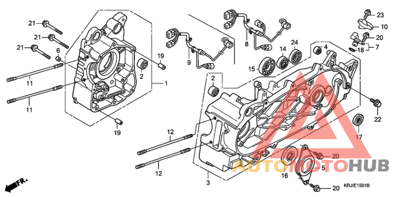 Картер двигателя
