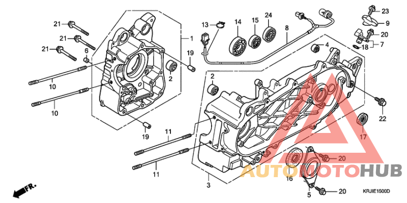 Картер двигателя