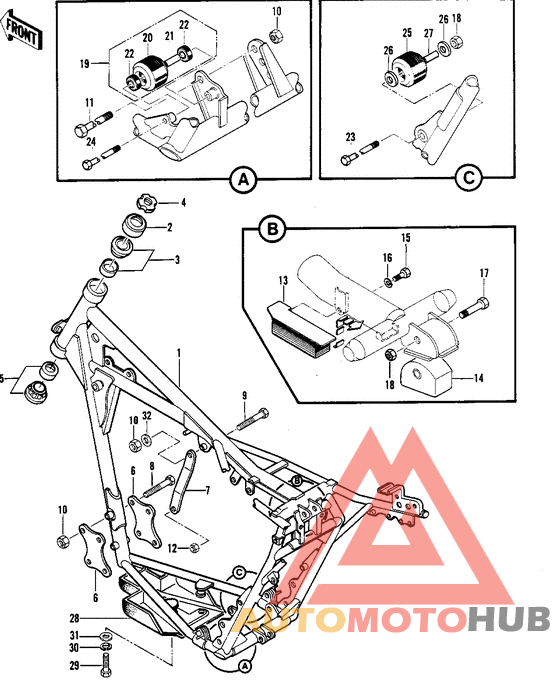 Frame/frame fittings