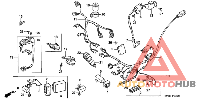 Wire harness/ ignition coil