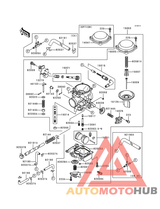 Carburetor assy