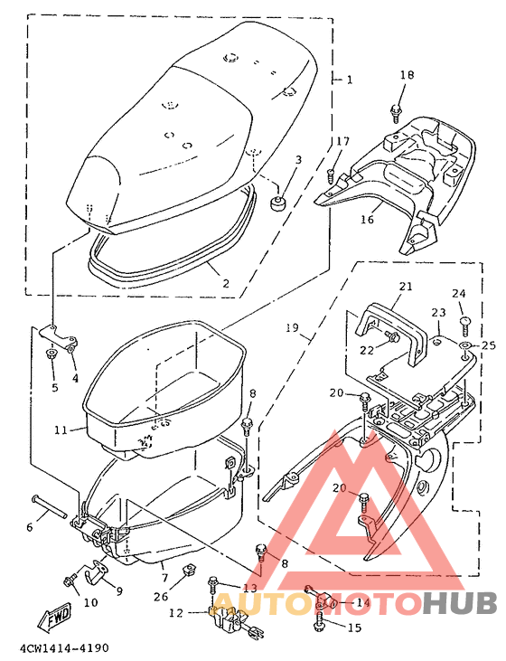 Seat. carrier