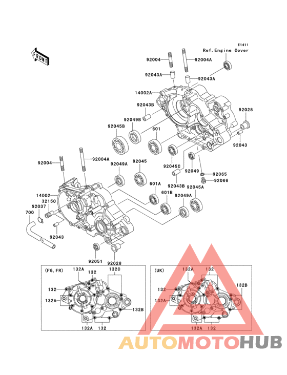 Картер двигателя