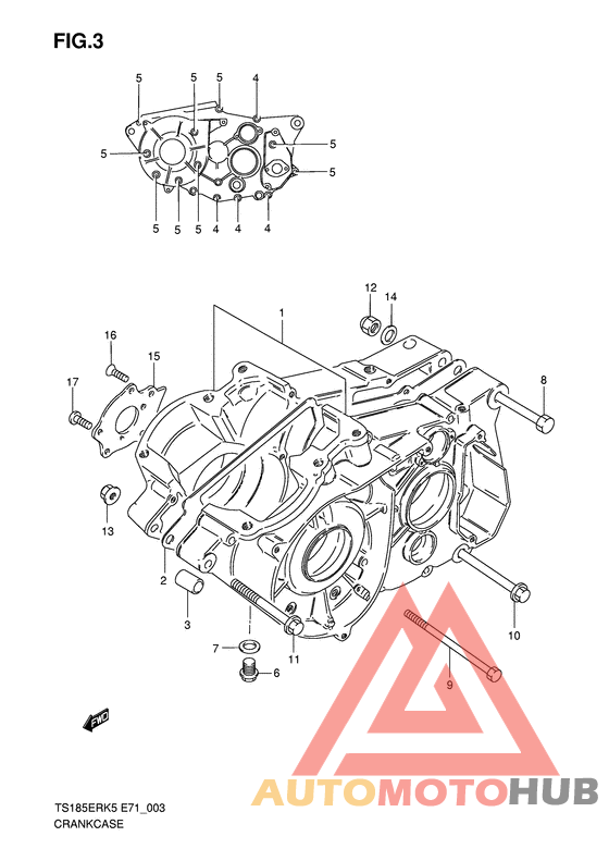 Картер двигателя