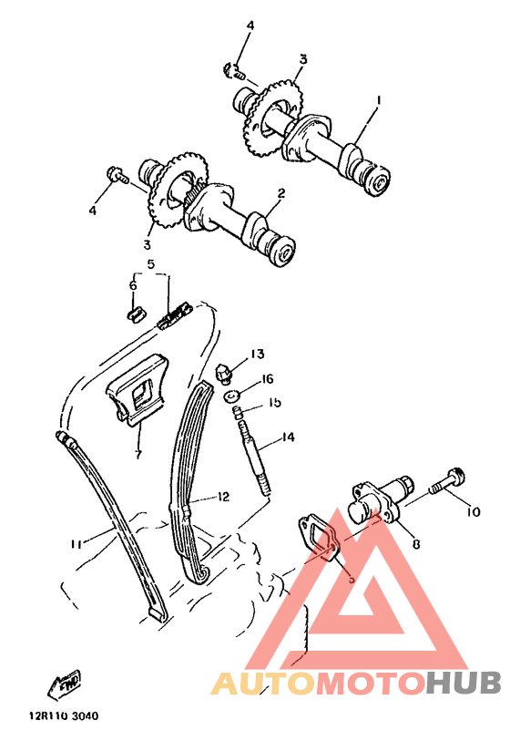 Camshaft. chain