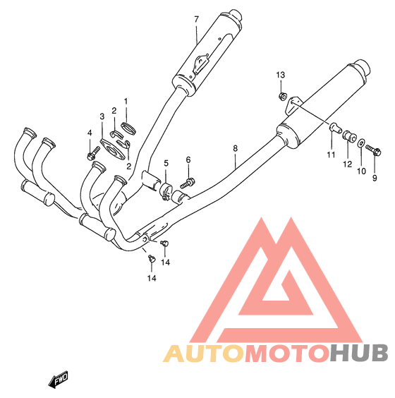 Muffler comp