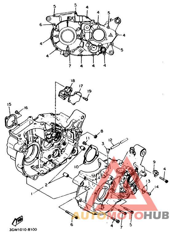 Картер двигателя
