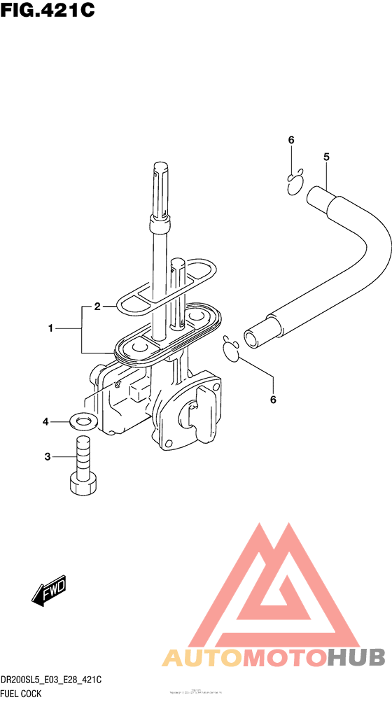 Fuel Cock (Dr200Sl5 E33)
