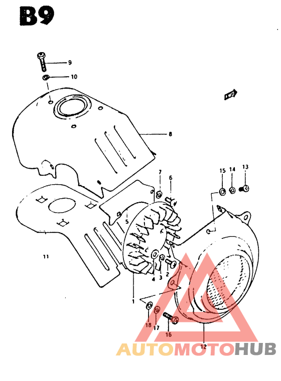 Вентилятор охлаждения