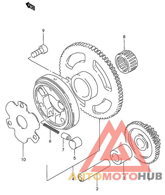 Муфта стартера