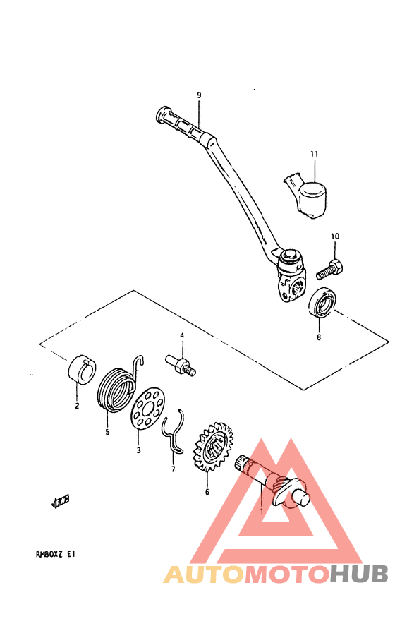 Ножной стартер