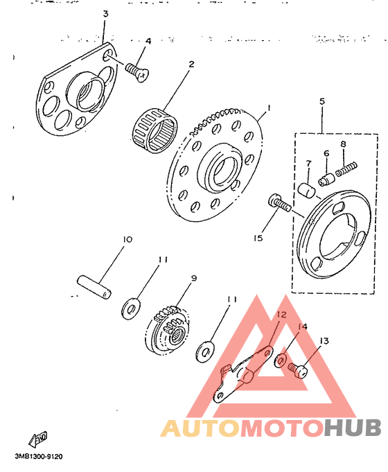 Муфта стартера