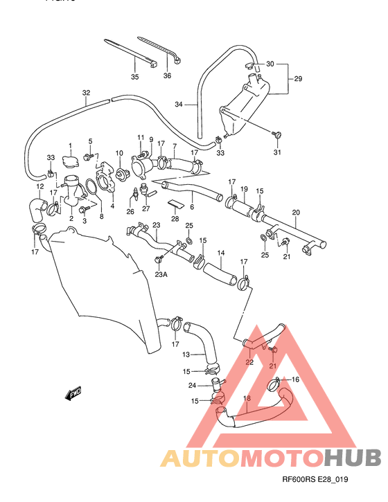 Радиатор hose