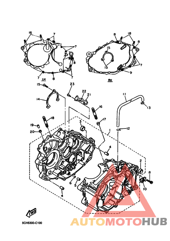 Картер двигателя
